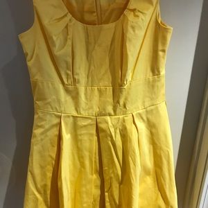Calvin Klein yellow dress